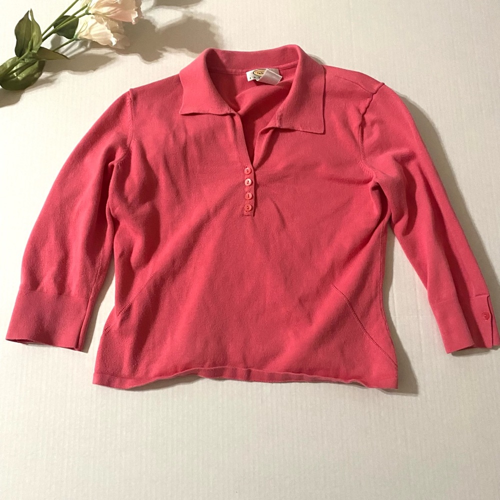 Casual spring sweater blouse